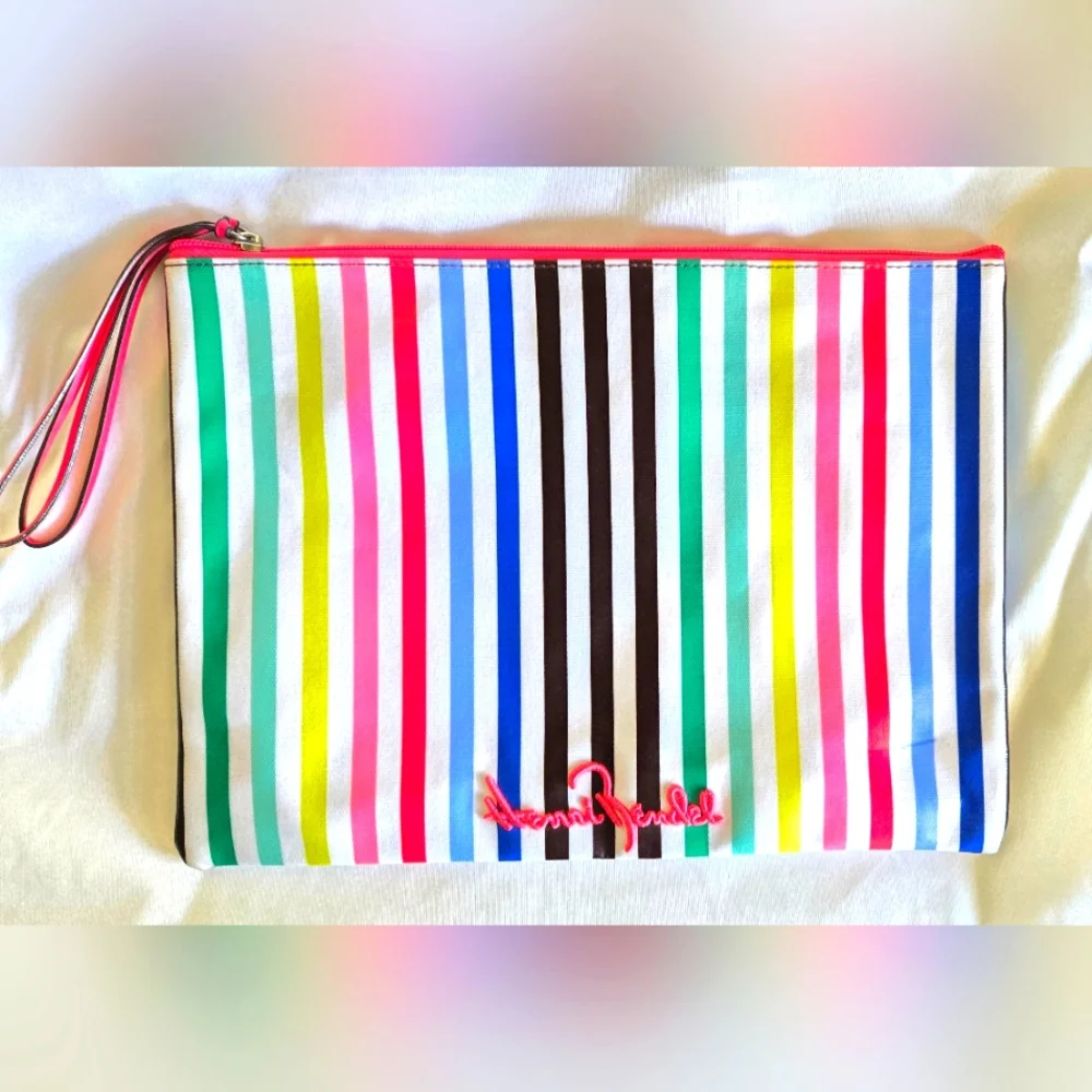 Henri Bendel Large Bikini Bag Vacation Girl Travel Storage Pouch - Picture 3 of 9